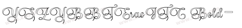 YSZYBBTErasITC Bold字体转换